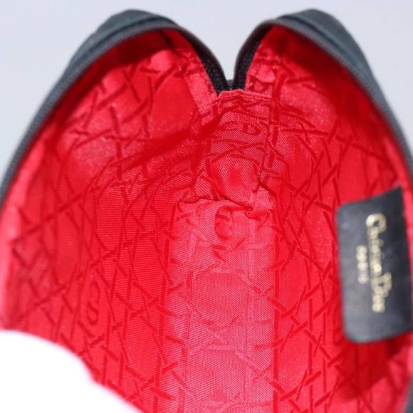 Christian Dior Canage Pouch Nylon Black Auth bs10301 - Picture 16 of 16